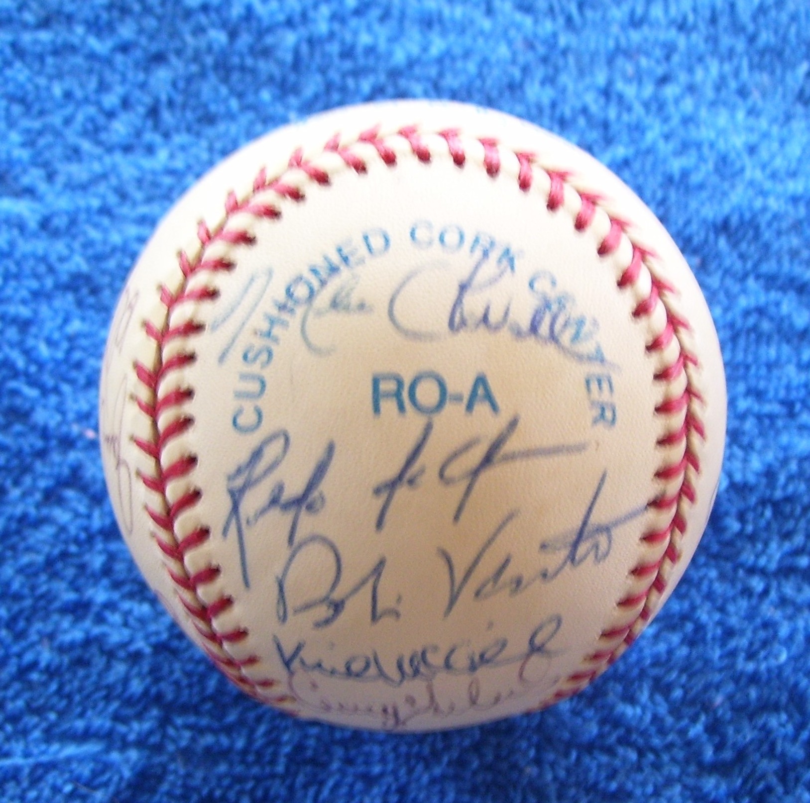   1995 White Sox - Team Signed/AUTOGRAPHED baseball [#10b] 18 Signatures Baseball cards value