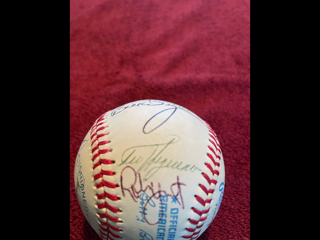  1987 Brewers - Team Signed/AUTOGRAPHED baseball [#11k] w/23 Signatures ! Baseball cards value