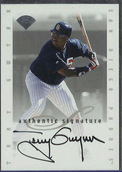 Tony Gwynn - 1996 Leaf Signatures AUTOGRAPH (Padres) EXTENDED Baseball cards value