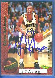  1995 Superior Pix AUTOGRAPHS #.1 Glenn Robinson #1 DRAFT PICK (Purdue) Baseball cards value