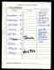 Rockies - 2000 (04/10) Authentic LINEUP CARD - Signed by Mgr. BUDDY BELL