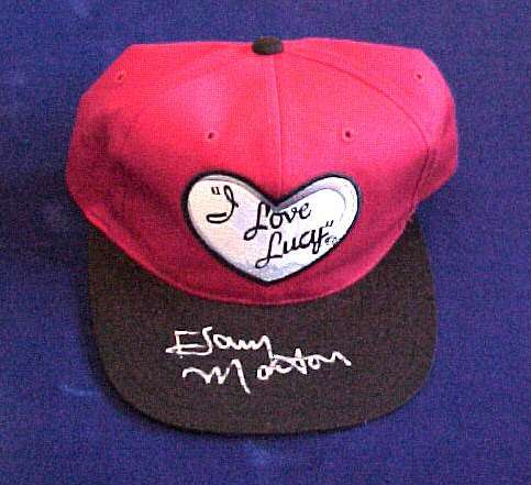  Cap: Gary Morton - AUTOGRAPHED 'I LOVE LUCY' Baseball Cap Baseball cards value