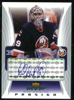  Rick Dipietro - 2003-04 UD MVP #PS-RD 'PROSIGN' AUTOGRAPH Baseball cards value