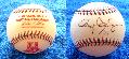  Roger Clemens - Autographed  ALL-STAR (1997) Baseball (at Indians)