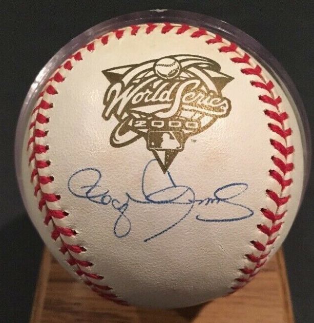 Roger Clemens - Autographed  WORLD SERIES (2000) Subway Series Baseball Baseball cards value