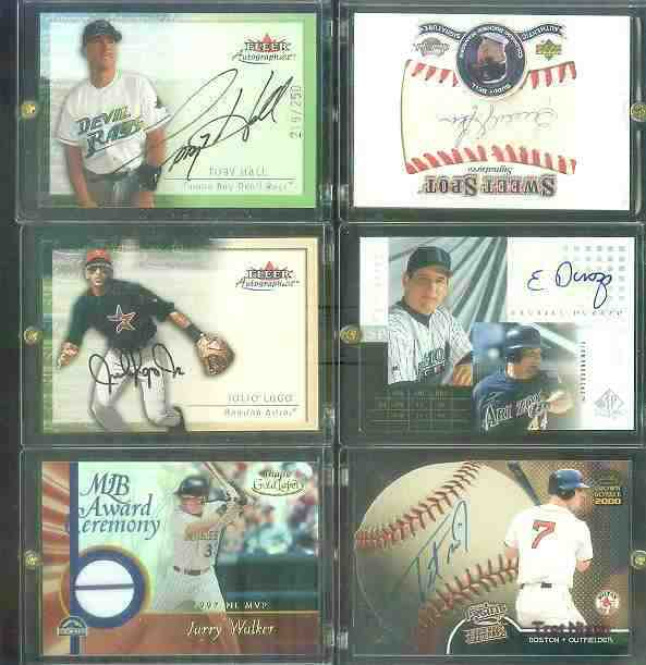  Buddy Bell - 2001 Sweet Spot Signatures #S-BB (Rockies) Baseball cards value