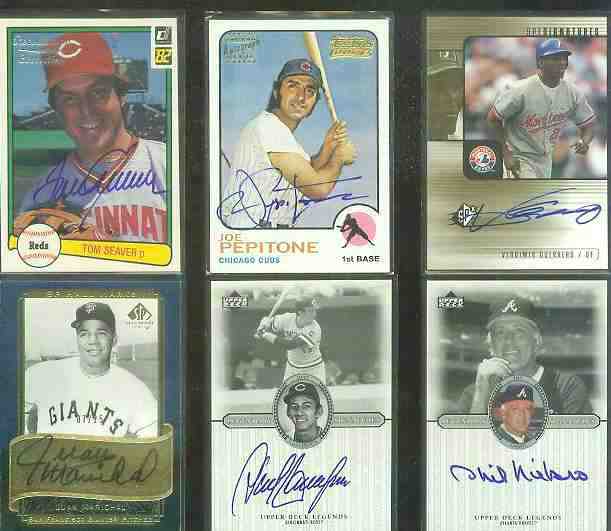  Dave Concepcion - 2000 Upper Deck Legendary Signatures #S-DC AUTOGRAPH Baseball cards value