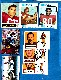   Washington REDSKINS - Team Lot of (8) AUTOGRAPHED cards