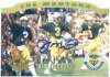  Joe Montana - UDA AUTOGRAPHED 'Golden Tradition' UDA Commemorative card