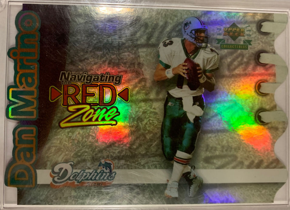 Dan Marino - 1997 'Navigating the Red Zone' COMMEMORATIVE card Baseball cards value