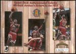 Michael Jordan - UDA Salutes Return to the NBA COMMEMORATIVE CARD