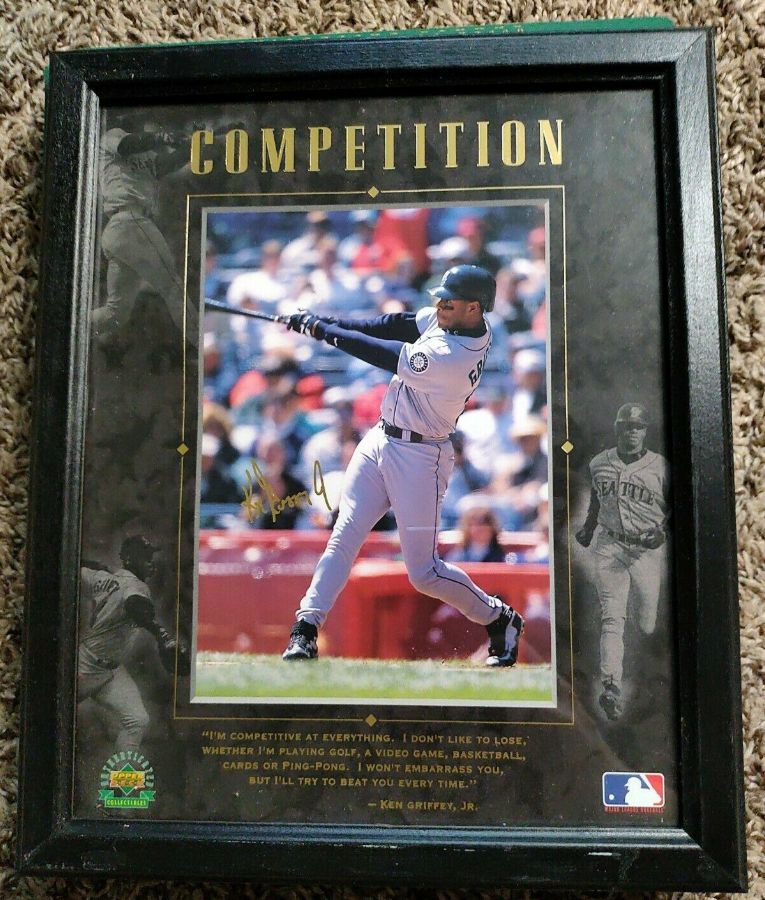 Ken Griffey Jr - ! 1997 Upper Deck COMPETITION Jumbo COMMEMORATIVE Baseball cards value