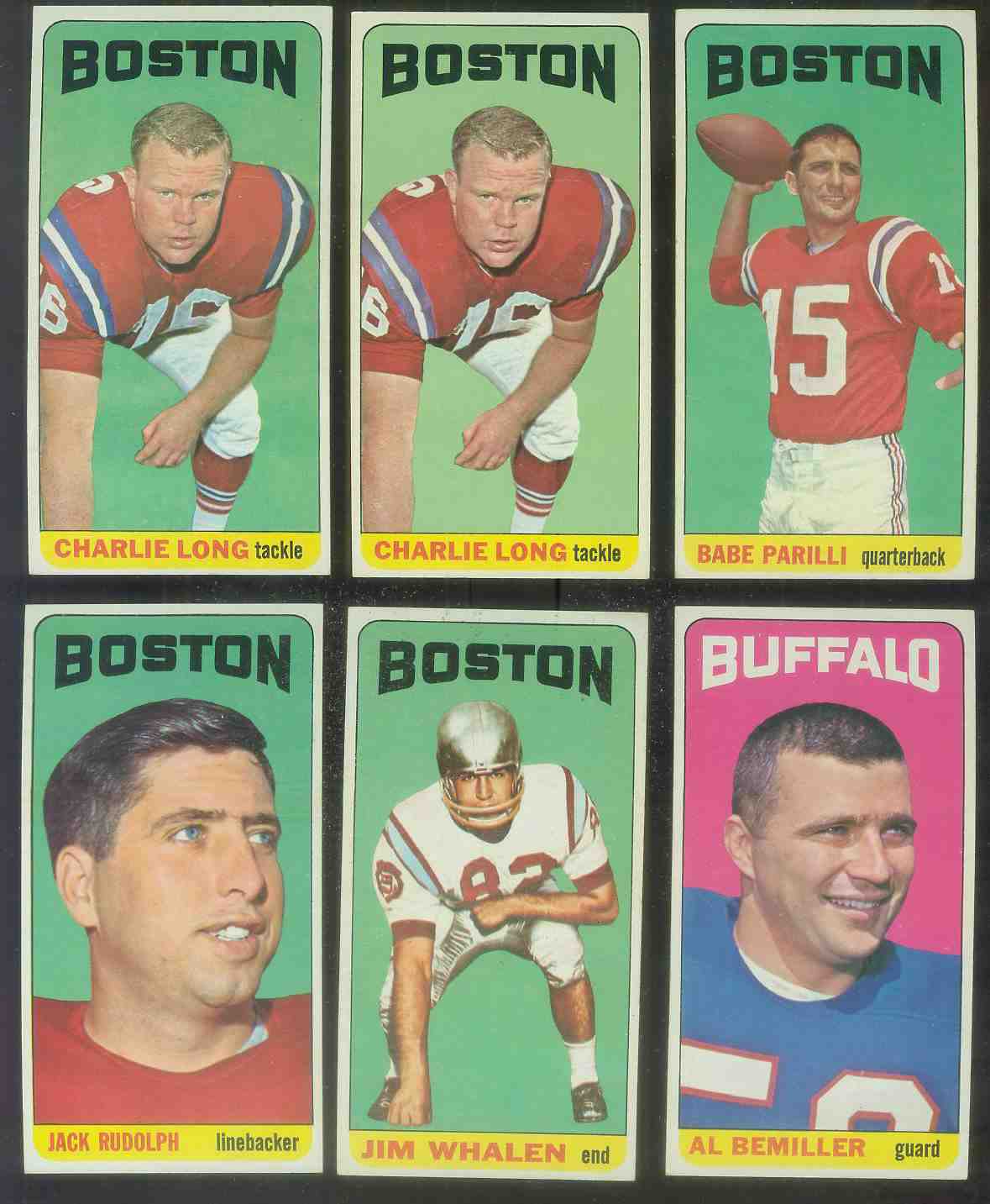 1965 Topps FB # 25 Al Bemiller (Buffalo Bills) Football cards value