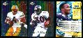 1992 Pinnacle Football 'TEAM PINNACLE' - Complete Insert Set (13 cards)