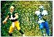 Brett Favre - 1998 Playoff Momentum Class Reunion Quad JUMBO