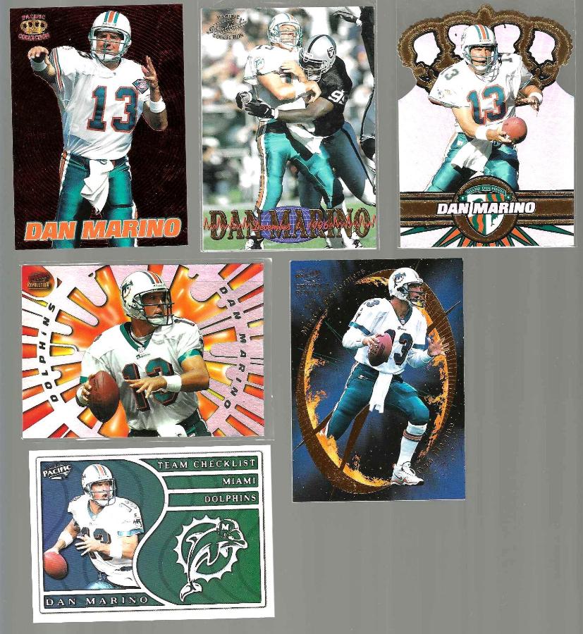 Dan Marino - 1997 Pacific Gold Crown DIE-CUTS #20 Baseball cards value