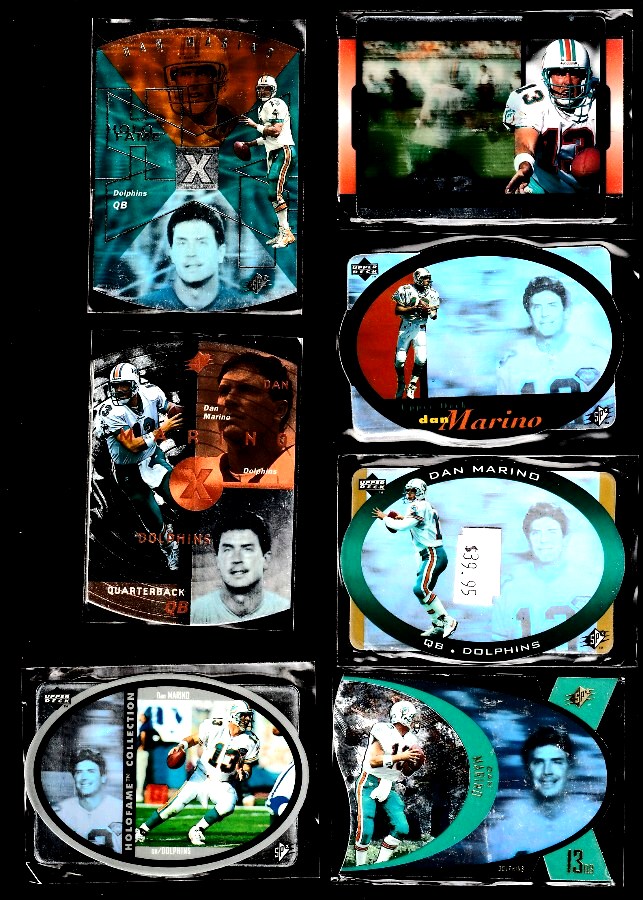 Dan Marino - 1996 SPx #23 GOLD Baseball cards value