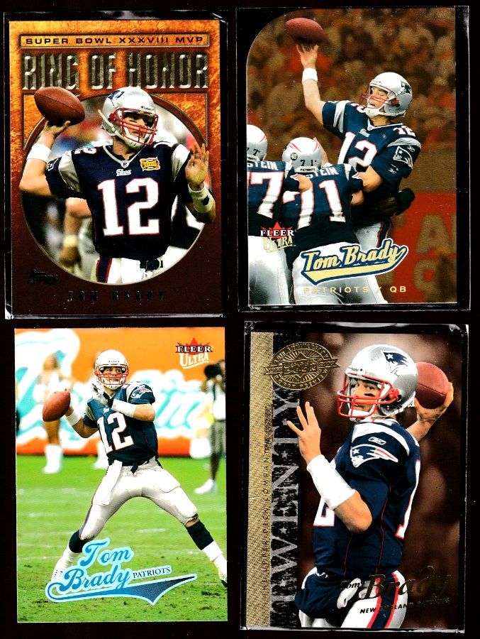 Tom Brady - 2005 Ultra #20 GOLD MEDALLION Die-Cut (Patriots) Football cards value