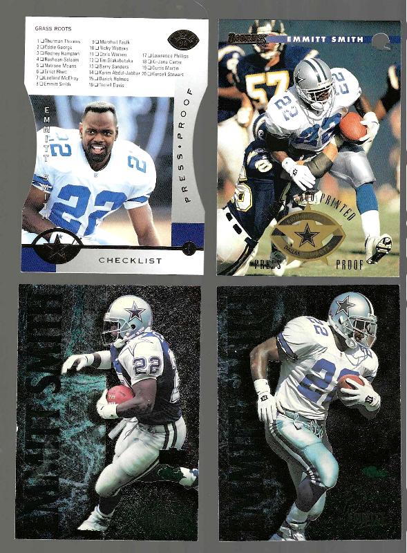 Emmitt Smith - 1995 Classic NFL Experience #1 EMMITT ZONE Baseball cards value