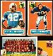 1956 Topps FB  - Lot (11) diff. STARS, Rookies & Team Cards