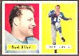 1957 Topps FB # 88 Frank Gifford [#] (NY Giants)