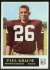 1965 Philadelphia FB #189 Paul Krause ROOKIE (Redskins)