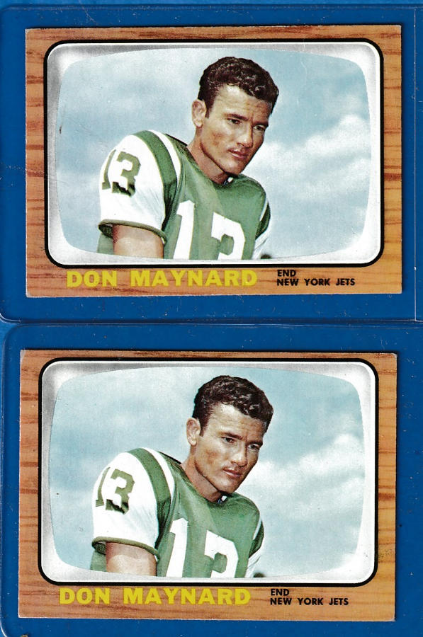 1966 Topps FB 95 Don Maynard [] (Jets)