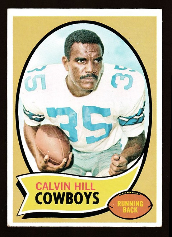 1970 Topps FB #260 Calvin Hill ROOKIE (Cowboys) Football cards value