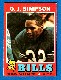 1971 Topps FB #260 O.J. Simpson (Bills)