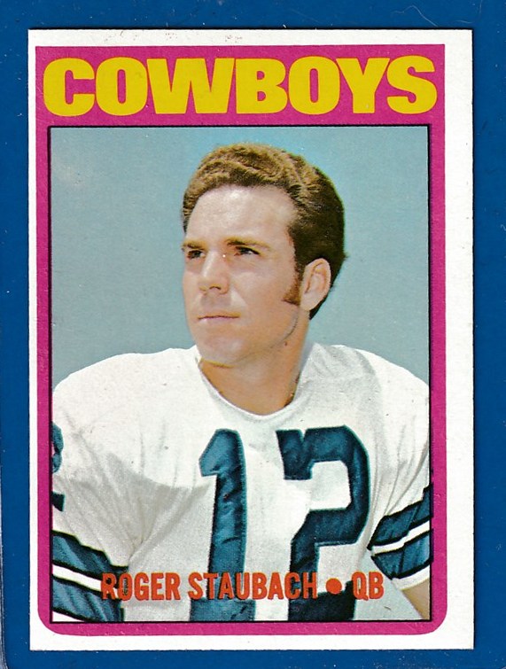 1972 Topps FB #200 Roger Staubach ROOKIE [#] (Cowboys) Baseball cards value