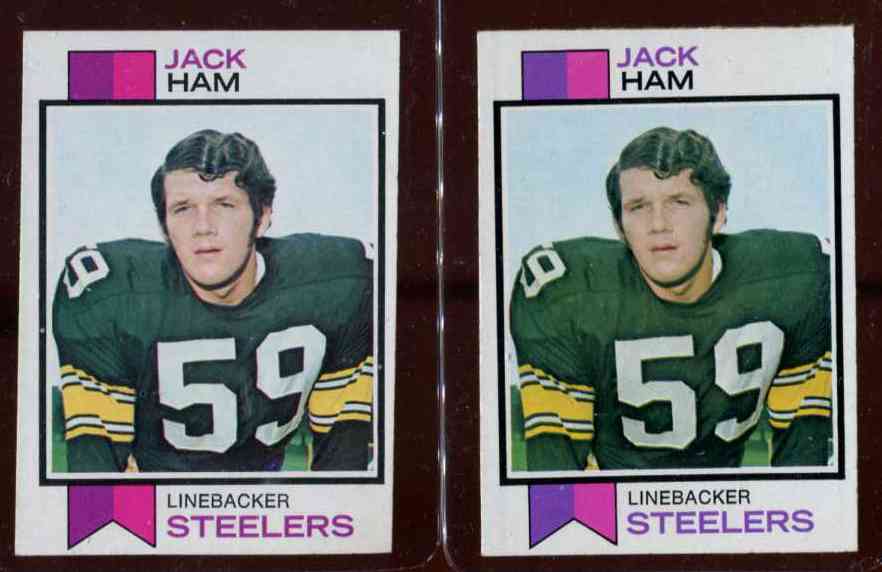1973 Topps FB #115 Jack Ham ROOKIE [#] (Steelers) Football cards value