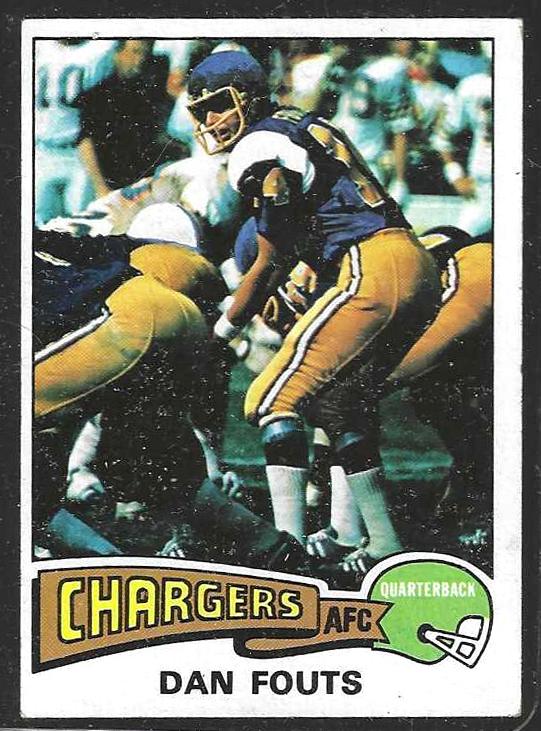 1975 Topps FB #367 Dan Fouts ROOKIE [#l] Football cards value