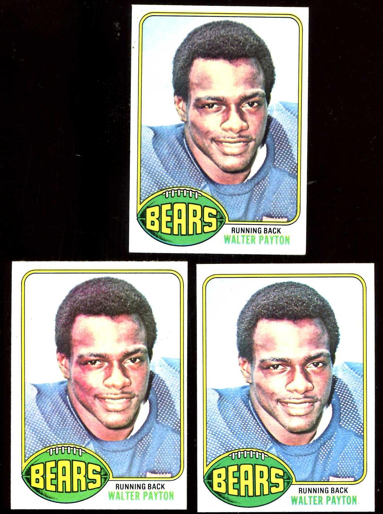1976 Topps FB #148 Walter Payton ROOKIE (Bears) Football cards value