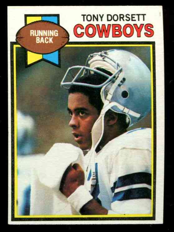 1979 Topps FB #160 Tony Dorsett (2nd year card!) Football cards value