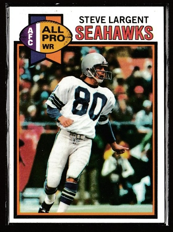 1979 Topps FB #198 Steve Largent (Seahawks) Football cards value