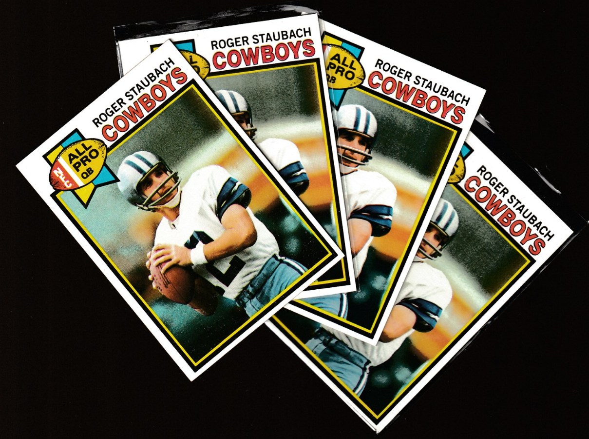 1979 Topps FB #400 Roger Staubach (Cowboys) Football cards value
