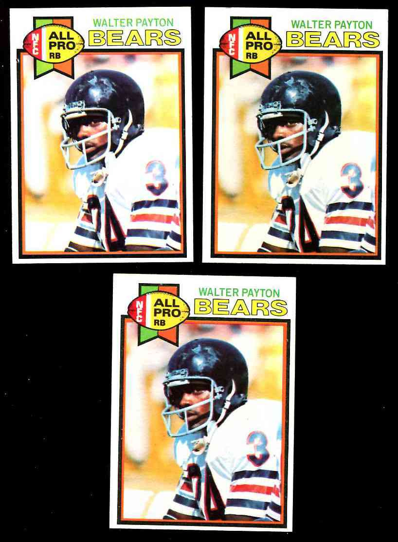 1979 Topps FB #480 Walter Payton (Bears) Football cards value