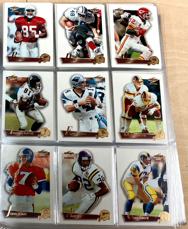 1995 Summit Football - Near Complete SET (199/200) Baseball cards value