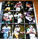 1997 Zenith FOOTBALL - COMPLETE SET in PAGES/Sheets (150)