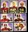 1955 Bowman FB  - Washington Redskins Team Lot (7) with Eddie Lebaron