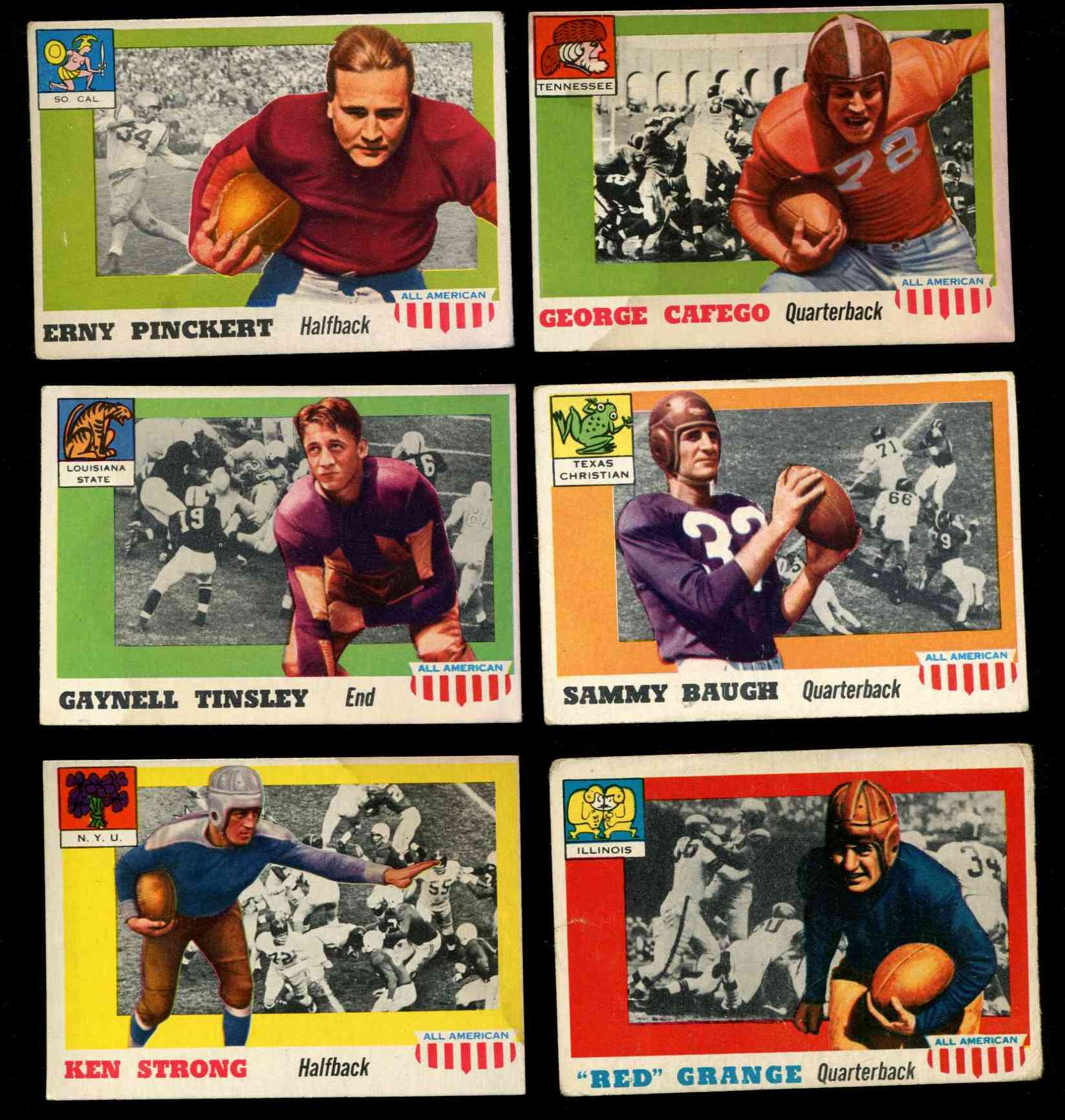 1955 Topps ALL-AMERICAN FB # 24 Ken Strong (N.Y.U.) Football cards value