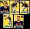  Chicago BEARS - 1956 Topps Football Team Lot (5) Bill George ROOKIE bk=$30