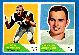  1960 Fleer Football - # 25/ 85 2-Card PANEL - Tom Rychlec/Charlie Johnson