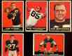 1961 Topps FB  - Oakland Raiders Team lot of (7)