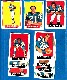 1964 Topps FB  - San Diego CHARGERS - Starter Team Set/Lot of (10) w/STARS