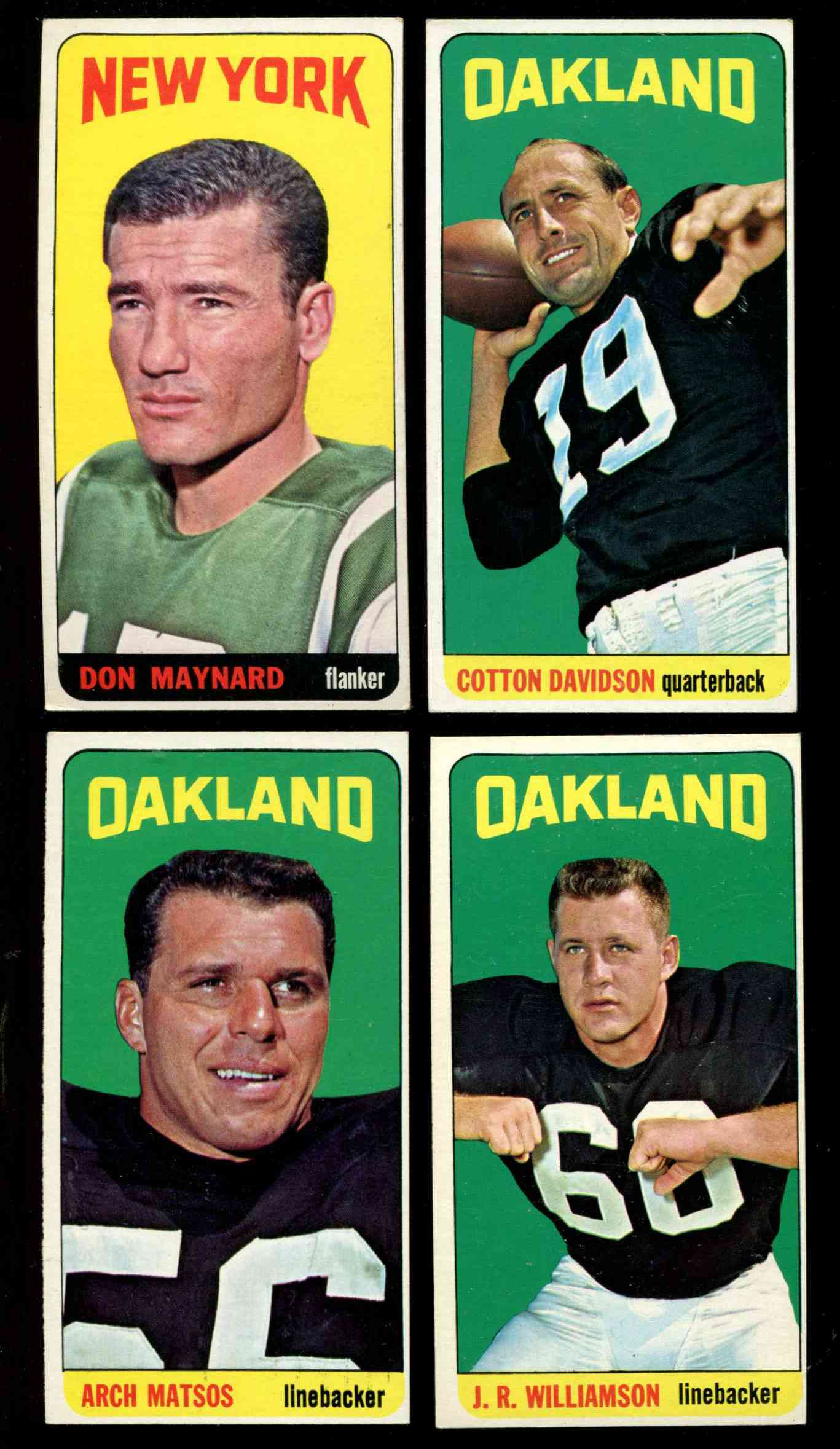 1965 Topps FB #121 Don Maynard [#] (New York Jets) Football cards value