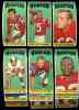 1965 Topps FB  - BOSTON PATRIOTS Team Lot (12) cards