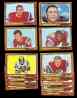 1966 Topps FB  - BOSTON PATRIOTS Near Team Set/Lot (13/14) cards