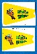 1967 Topps FB Krazy/Comic Pennants - Denver Broncos Sticker