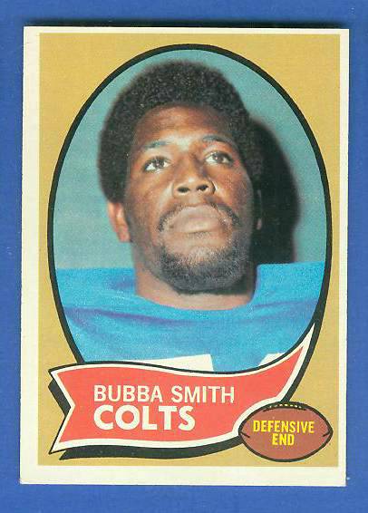 1970 Topps FB #114 Bubba Smith ROOKIE (Colts) Football cards value